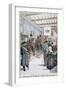 A Visit to the Army Museum by the War Veterans, 1903-null-Framed Giclee Print