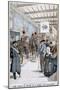 A Visit to the Army Museum by the War Veterans, 1903-null-Mounted Giclee Print