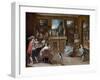 A Visit to the Art Dealer, c.1625-Frans II the Younger Francken-Framed Giclee Print