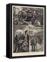 A Visit to the Bank of France-Henri Lanos-Framed Stretched Canvas