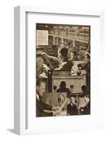 'A Visit to the BBC 1-6', 1937-Unknown-Framed Photographic Print