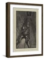 A Visit to the Berchtesgaden Salt Mine, Bavaria, Ii, Going Down the Slide-null-Framed Giclee Print