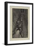 A Visit to the Berchtesgaden Salt Mine, Bavaria, Ii, Going Down the Slide-null-Framed Giclee Print