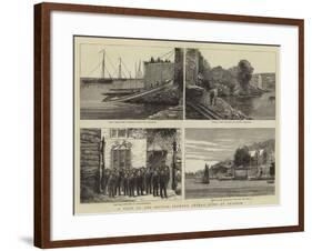 A Visit to the British Seamen's Orphan Home at Brixham-null-Framed Giclee Print