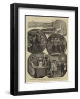 A Visit to the Channel Tunnel-null-Framed Premium Giclee Print