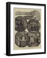 A Visit to the Channel Tunnel-null-Framed Giclee Print