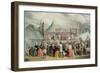 A Visit to the Circus, C.1885-Charles Green-Framed Giclee Print