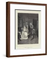 A Visit to the Dentist-George Adolphus Storey-Framed Giclee Print