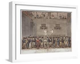 A Visit to the Fives Court, 1822-Isaac Robert Cruikshank-Framed Giclee Print