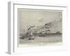 A Visit to the Governor of Gibraltar, the Admiralty Boat on Her Way-Eduardo de Martino-Framed Giclee Print