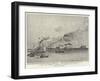 A Visit to the Governor of Gibraltar, the Admiralty Boat on Her Way-Eduardo de Martino-Framed Giclee Print