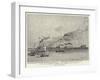 A Visit to the Governor of Gibraltar, the Admiralty Boat on Her Way-Eduardo de Martino-Framed Giclee Print