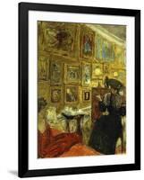 A Visit to the Hessels-Edouard Vuillard-Framed Giclee Print