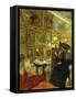 A Visit to the Hessels-Edouard Vuillard-Framed Stretched Canvas