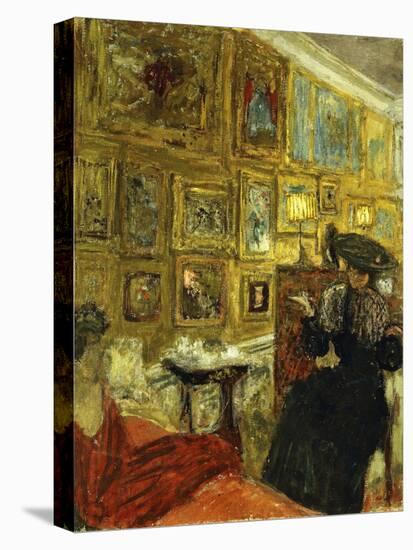 A Visit to the Hessels-Edouard Vuillard-Stretched Canvas