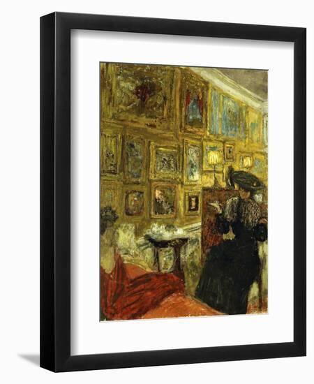 A Visit to the Hessels-Edouard Vuillard-Framed Giclee Print