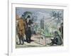 A Visit to the House of Cezanne in Aix, 1906-Maurice Denis-Framed Giclee Print