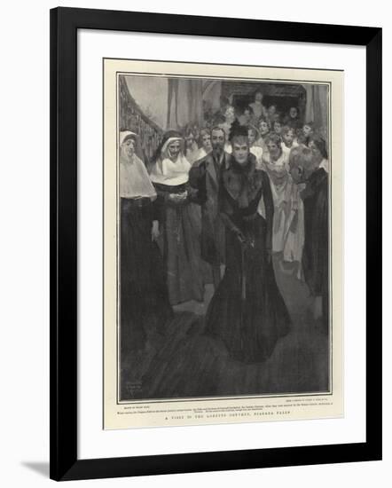 A Visit to the Loretto Convent, Niagara Falls-Frank Craig-Framed Giclee Print