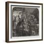 A Visit to the Old Folk on Christmas Eve-Alfred William Hunt-Framed Giclee Print