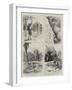 A Visit to the Veddahs or Wild Men of Ceylon-null-Framed Giclee Print