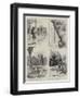 A Visit to the Veddahs or Wild Men of Ceylon-null-Framed Premium Giclee Print