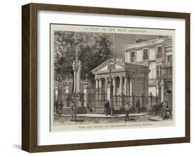 A Visit to the West Indies, Iii, Tree and Chapel of Christopher Columbus, Havana-null-Framed Giclee Print