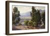 A Vista-William Wendt-Framed Premium Giclee Print