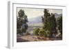 A Vista-William Wendt-Framed Premium Giclee Print