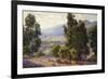 A Vista-William Wendt-Framed Art Print