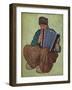 'A Volendam Musician', 19th century-Nicolaas Wilhelm Jungmann-Framed Giclee Print