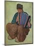 'A Volendam Musician', 19th century-Nicolaas Wilhelm Jungmann-Mounted Giclee Print