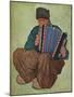 'A Volendam Musician', 19th century-Nicolaas Wilhelm Jungmann-Mounted Giclee Print