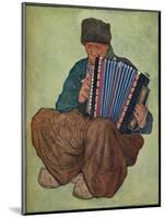 'A Volendam Musician', 19th century-Nicolaas Wilhelm Jungmann-Mounted Giclee Print
