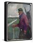 'A Volendamer', c19th century (1914-1915)-Tom Browne-Framed Stretched Canvas