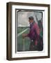 'A Volendamer', c19th century (1914-1915)-Tom Browne-Framed Giclee Print