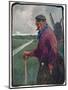 'A Volendamer', c19th century (1914-1915)-Tom Browne-Mounted Giclee Print