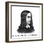 A Von Droste-Hulshoff 2-null-Framed Art Print