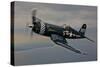 A Vought F4U-4 Corsair in Korean War Markings-null-Stretched Canvas