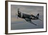 A Vought F4U-4 Corsair in Korean War Markings-null-Framed Photographic Print