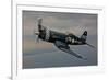 A Vought F4U-4 Corsair in Korean War Markings-null-Framed Photographic Print