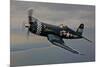 A Vought F4U-4 Corsair in Korean War Markings-null-Mounted Photographic Print