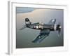 A Vought F4U-5 Corsair in Flight-Stocktrek Images-Framed Photographic Print