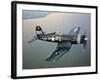 A Vought F4U-5 Corsair in Flight-Stocktrek Images-Framed Photographic Print