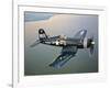 A Vought F4U-5 Corsair in Flight-Stocktrek Images-Framed Photographic Print