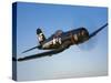 A Vought F4U-5 Corsair in Flight-Stocktrek Images-Stretched Canvas