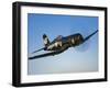 A Vought F4U-5 Corsair in Flight-Stocktrek Images-Framed Photographic Print