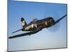 A Vought F4U-5 Corsair in Flight-Stocktrek Images-Mounted Photographic Print