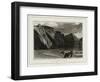 A Voyage Round Great Britain, Near Mullyan Cover, Cornwall-William Daniell-Framed Giclee Print
