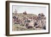 A Wagon Travelling with Escort in the 15th Century, 1886-Armand Jean Heins-Framed Giclee Print