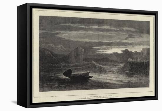 A Waif from a Missing Ship-Samuel Phillips Jackson-Framed Stretched Canvas